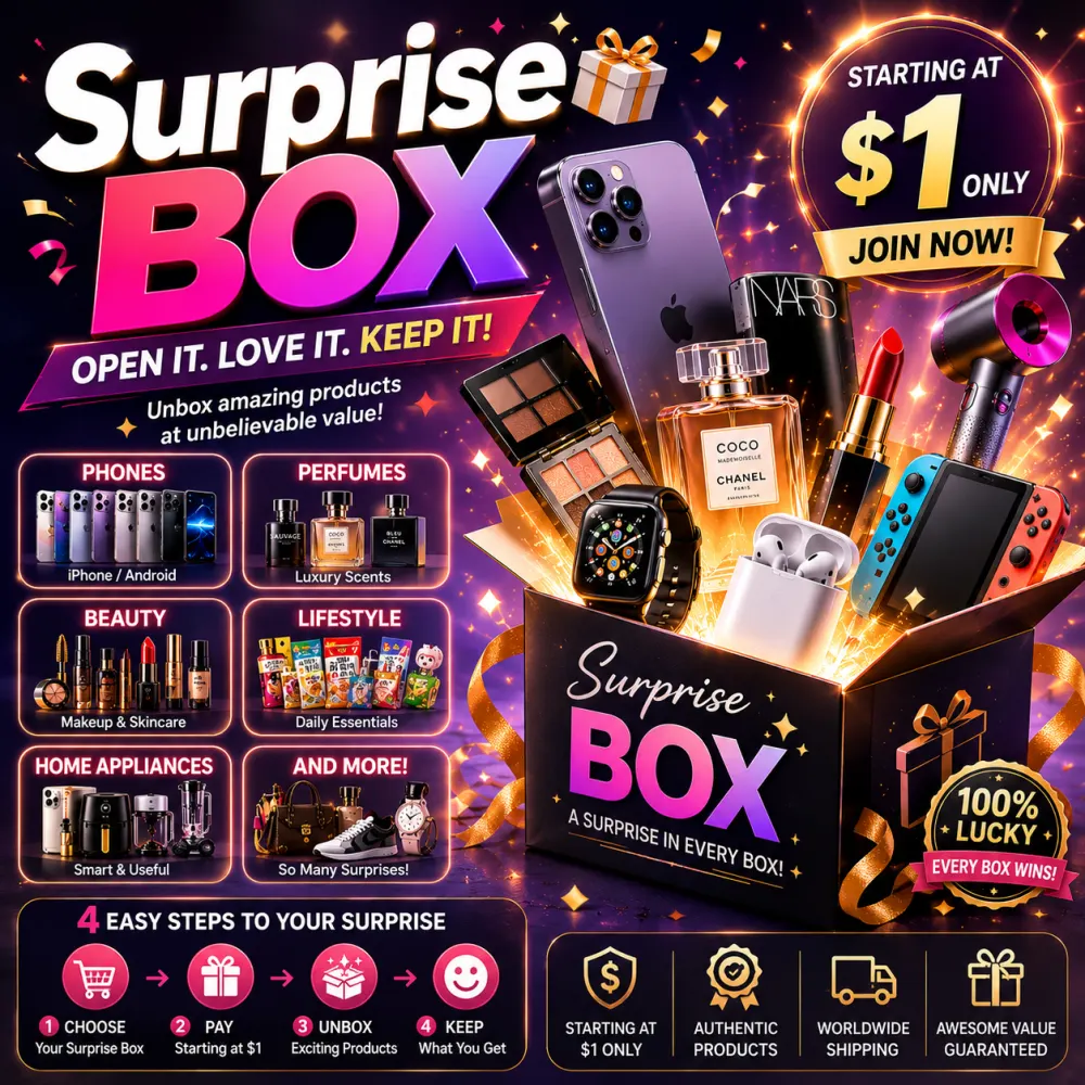 Surprise Box main promotion